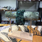 Green Moss Agate Rondel Bead Bracelets