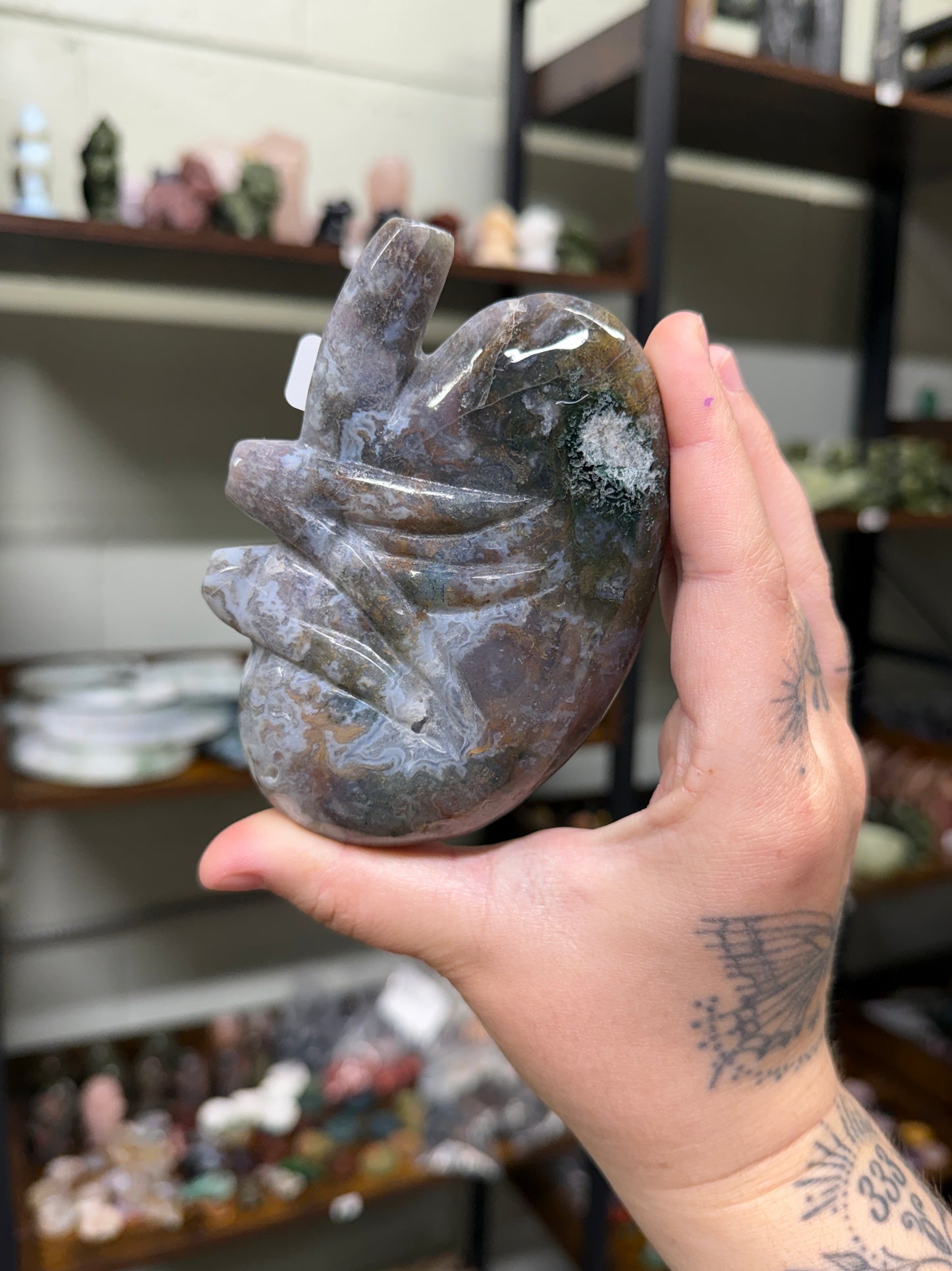 Moss Agate Kidney (32)
