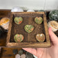 Unakite Mini Heart Bowls