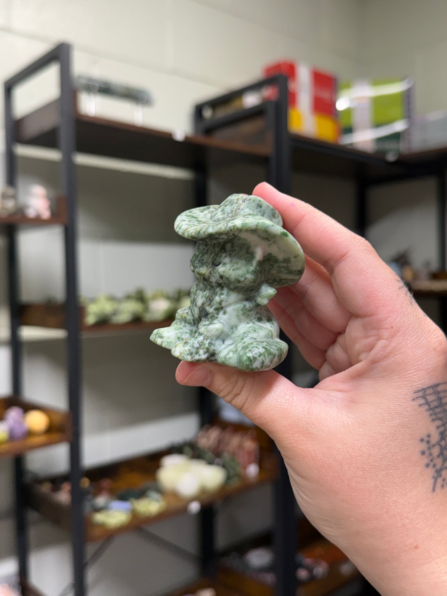 Tree Agate Cowboy Cat