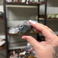 Moss Agate Diamond Stars