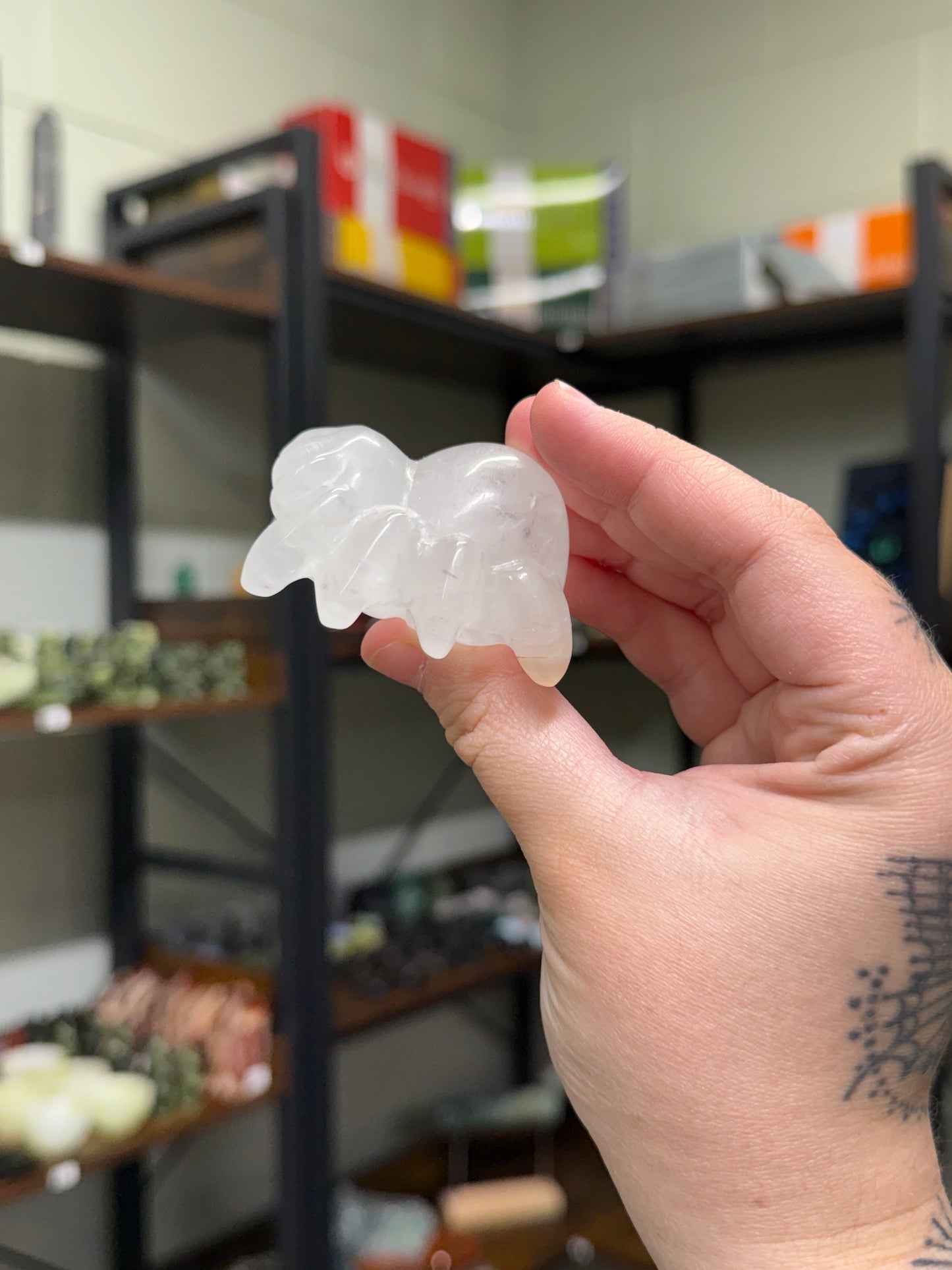 Clear Quartz Chunky Spider