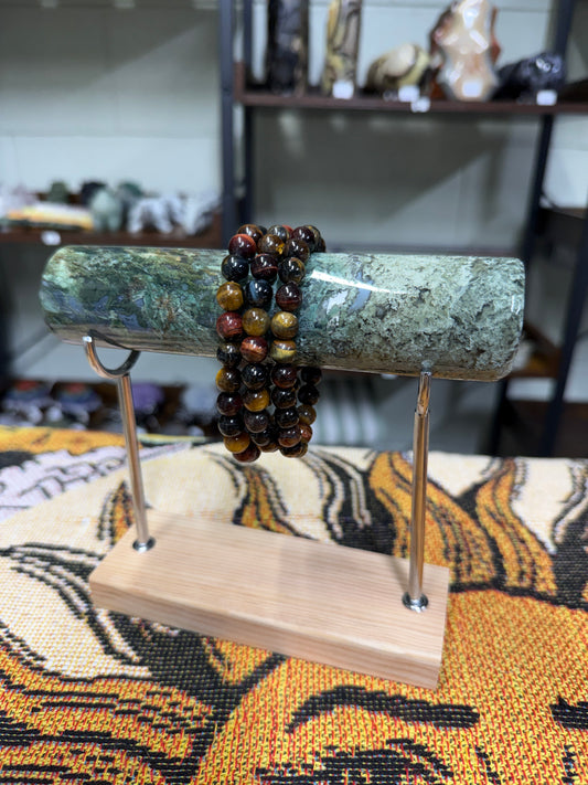 Triple Protection Tigers Eye Bracelet