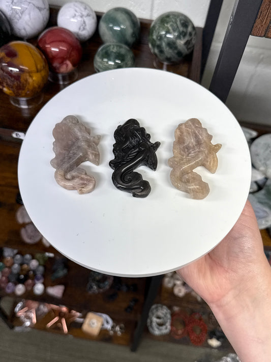 Mermaid Carvings