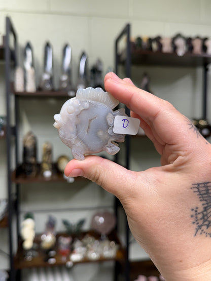 Flower Agate Fish (Choose Your Own!)