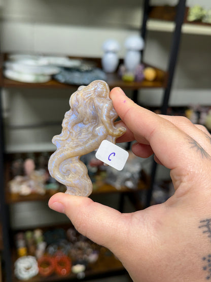 Mermaid Carvings