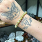 Yellow Mica Bracelet
