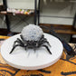 Clear Quartz Spider Lamp