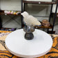 Clear Quartz Bird on Mushroom