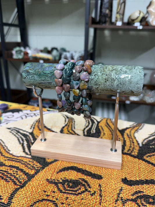 Sea Jasper Heart Bracelets