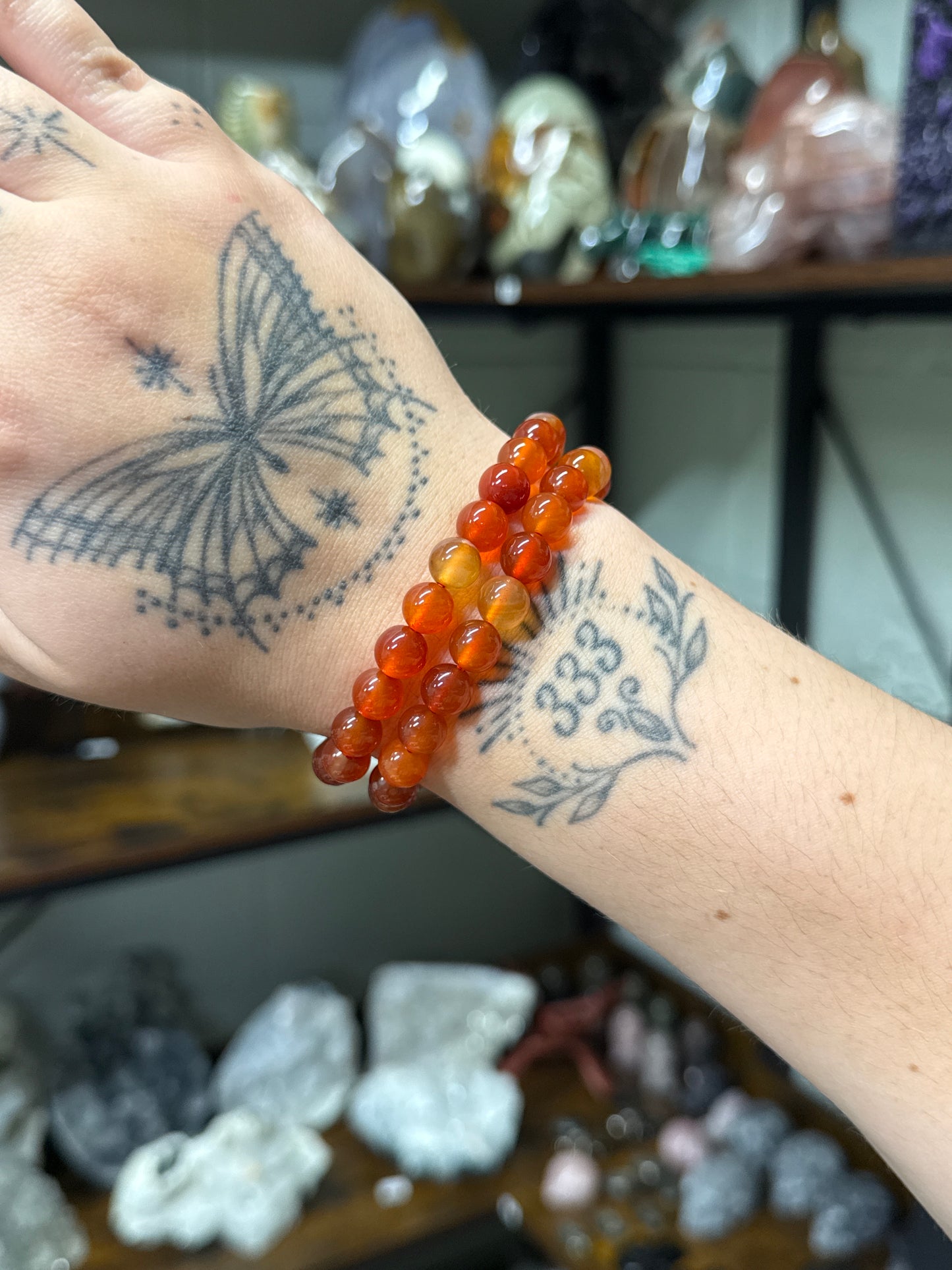 Carnelian Agate Bracelet