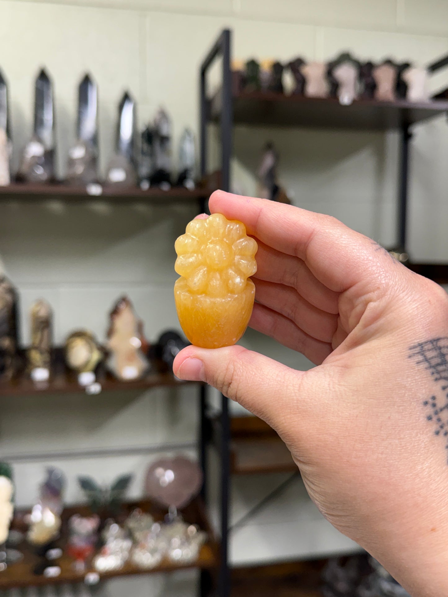 Calcite Sunflower