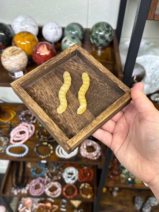 Caterpillar Carvings