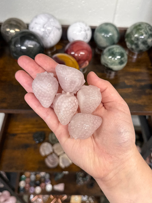 Rose Quartz Strawberries