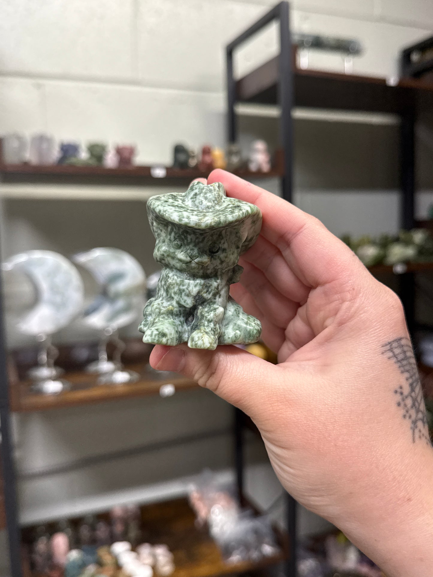 Tree Agate Cowboy Cat