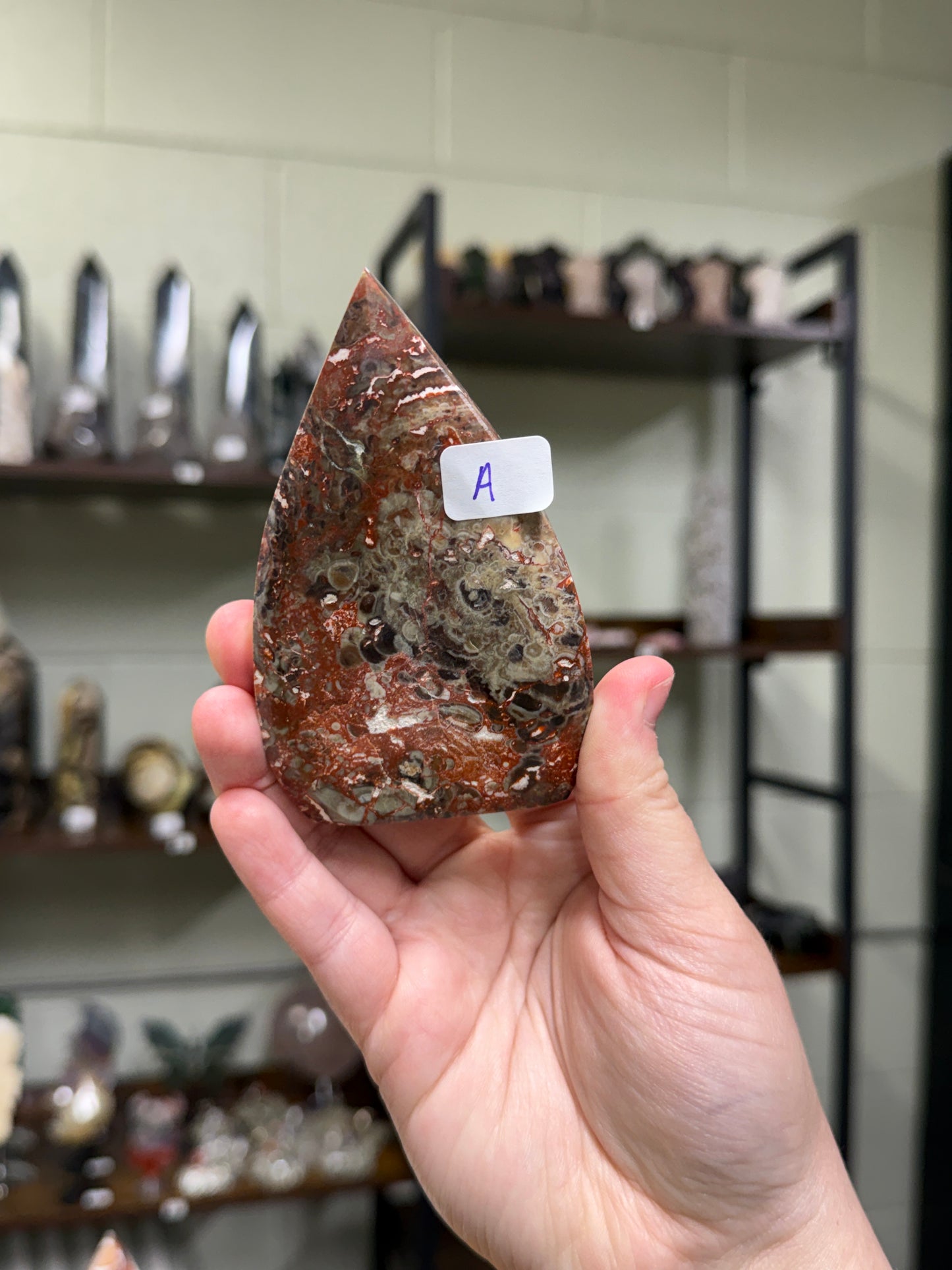 Money Agate Freeforms