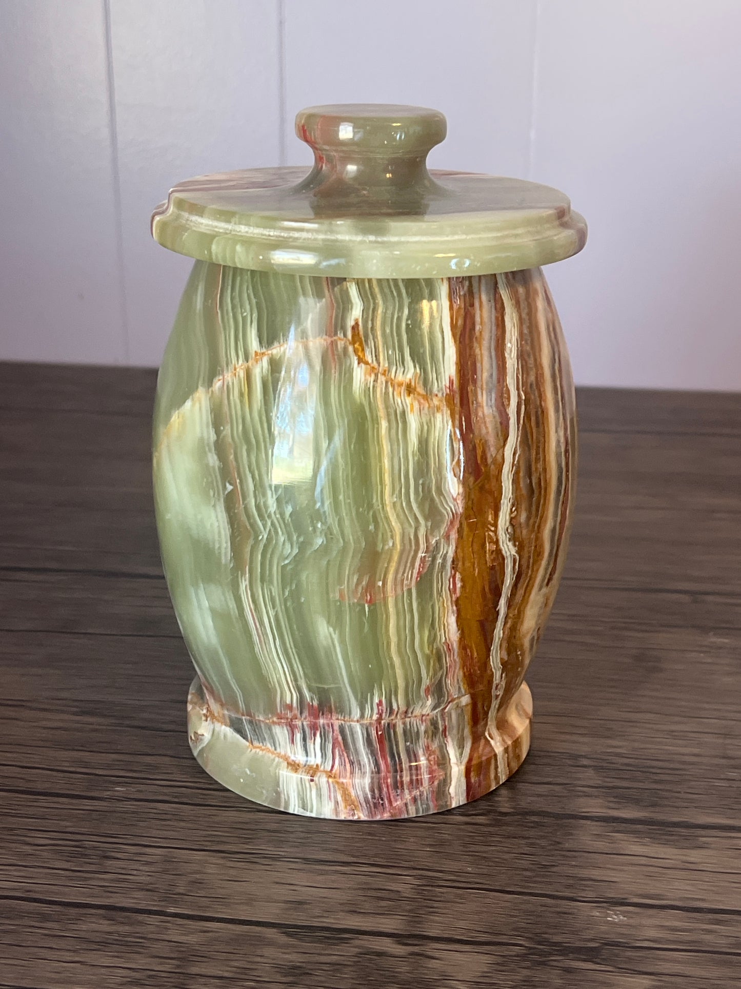 Green Onyx Jar