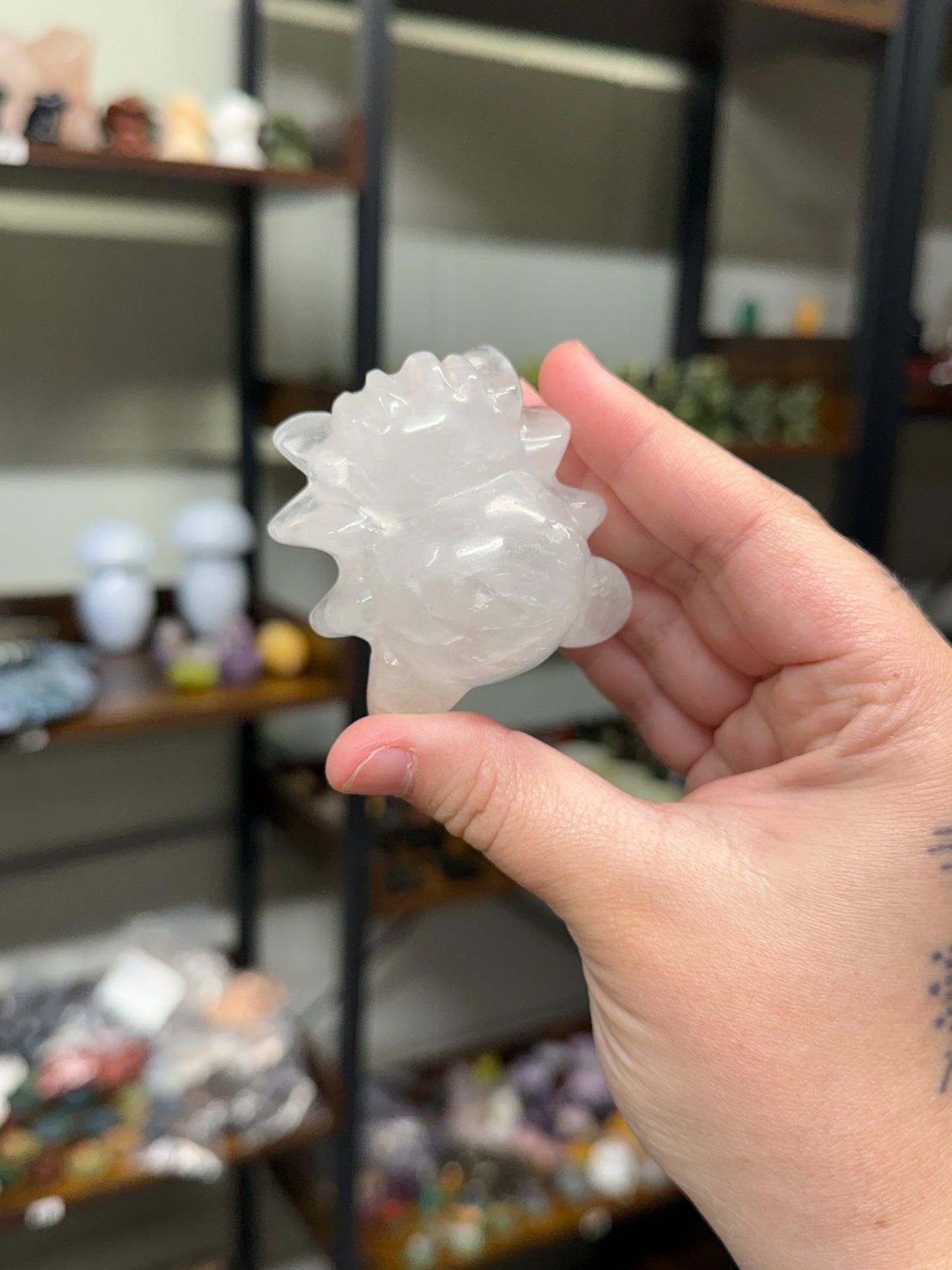 Clear Quartz Chunky Spider