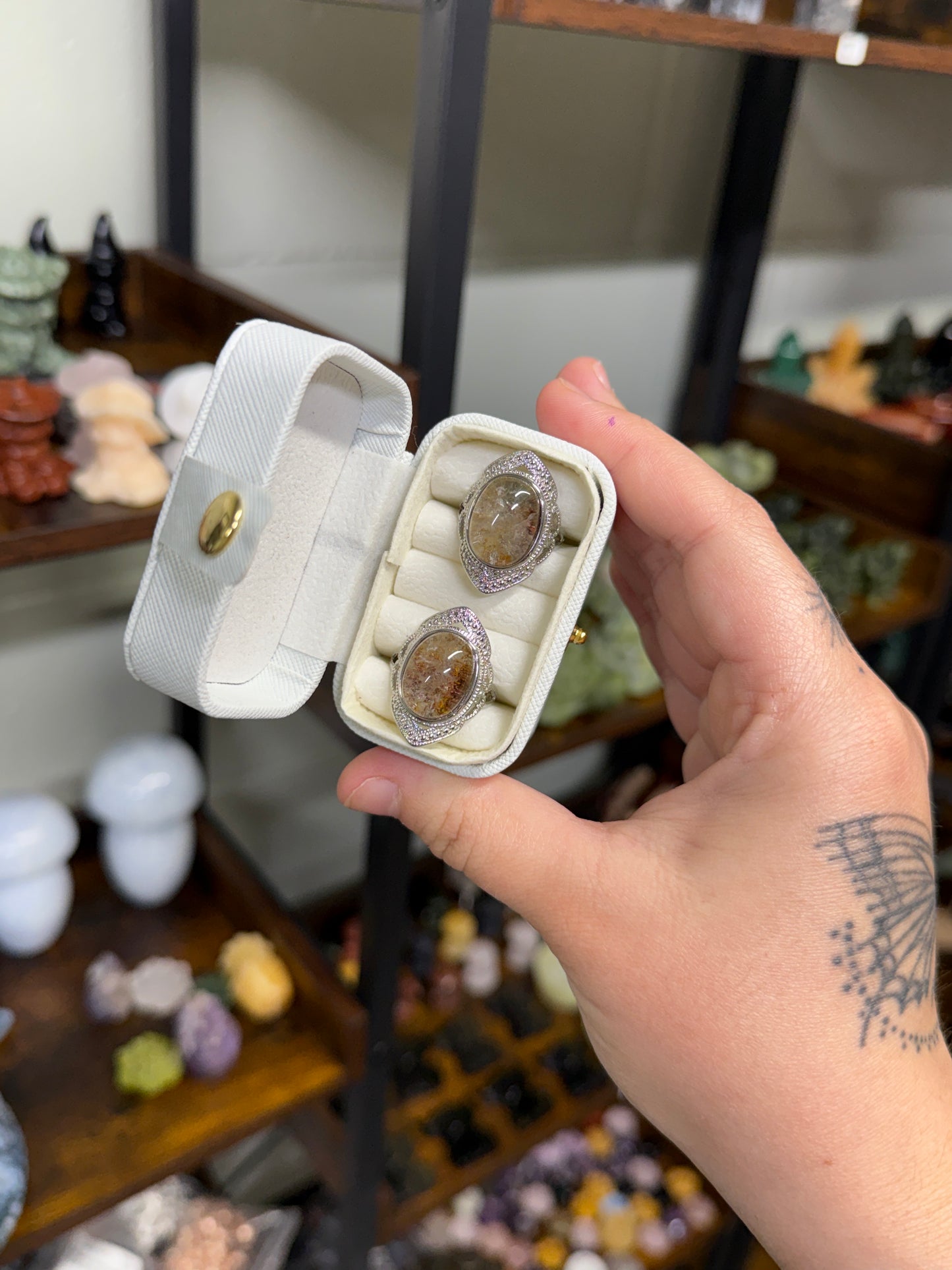 Garden Quartz Rings