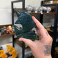 Moss Agate Dolphin