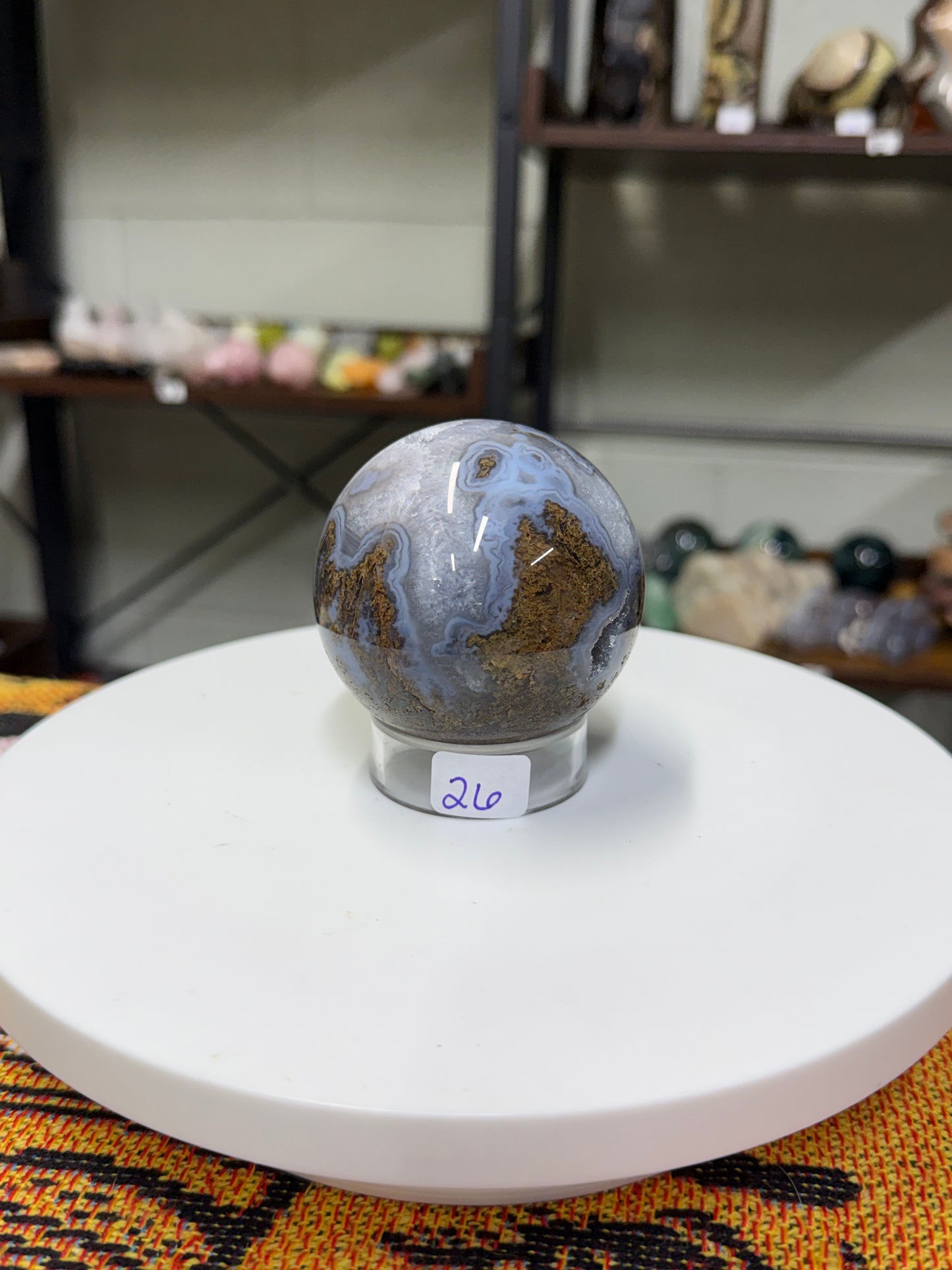 Moss Agate Sphere (26)
