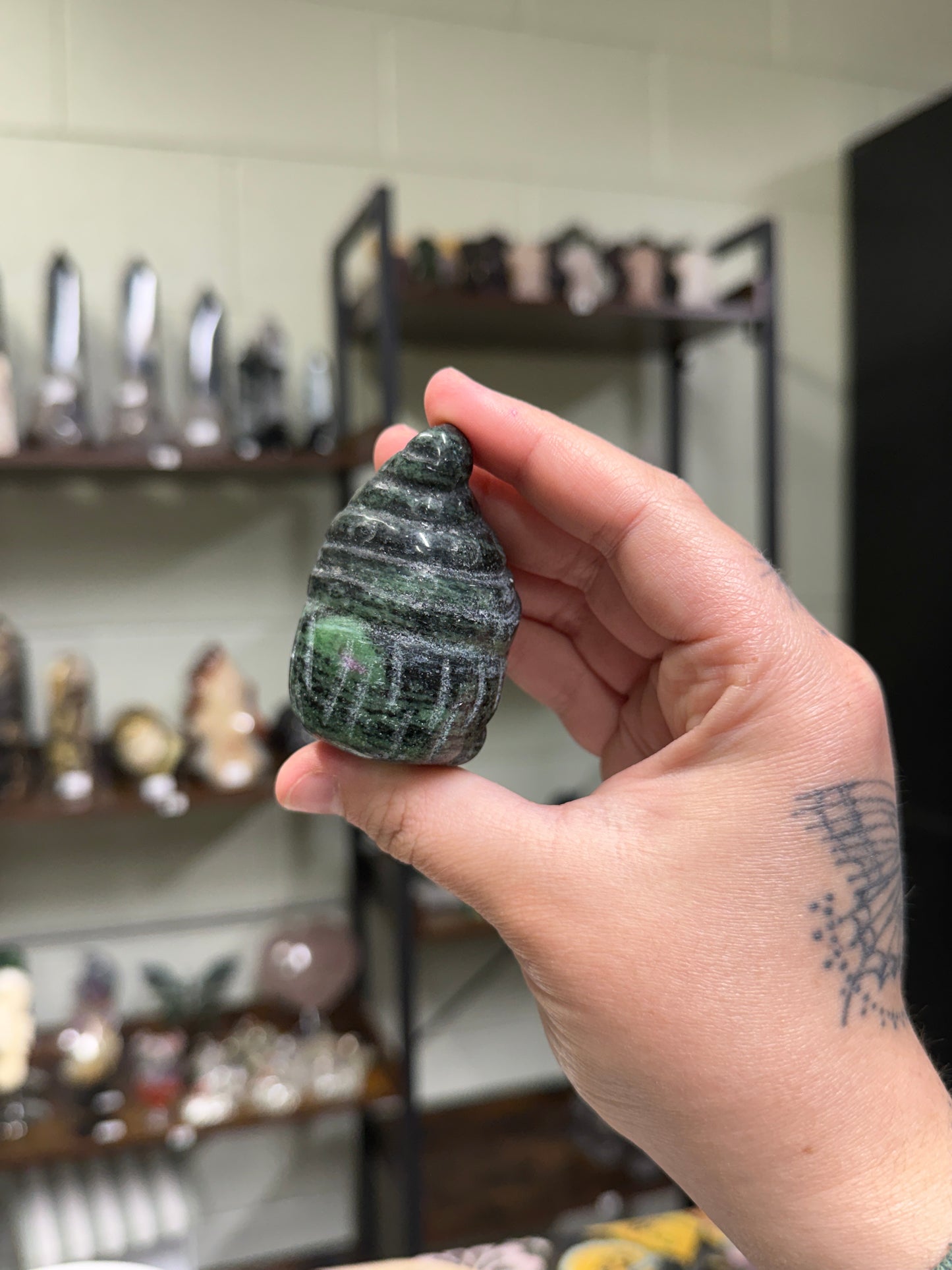 Ruby in Zoisite Gnome