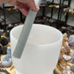 9” Frosted Glass Singing Bowl